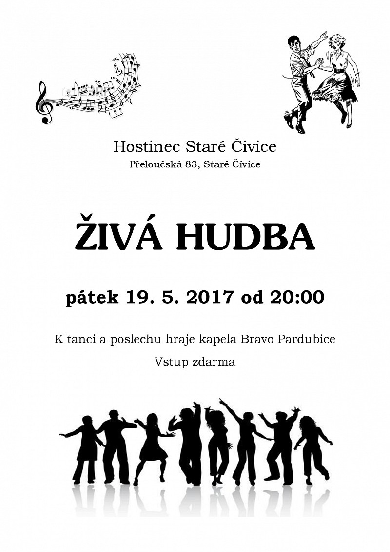 Živá hudba 19. 5. 2017